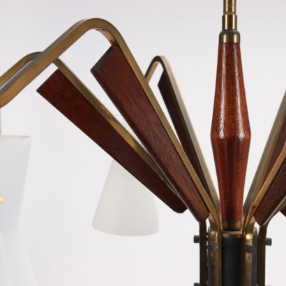 modernariato, modernariato di design, lampadario, lampadario modernariato, lampadario di modernariato, lampadario italiano, lampadario vintage, lampadario anni '60, lampadario design anni 60,Lampada Anni 50-60