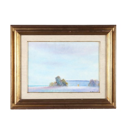 arte, arte italiana, pittura novecento italiana,Giovanni Omiccioli,Spiaggia,Giovanni Omiccioli,Giovanni Omiccioli,Giovanni Omiccioli,Giovanni Omiccioli