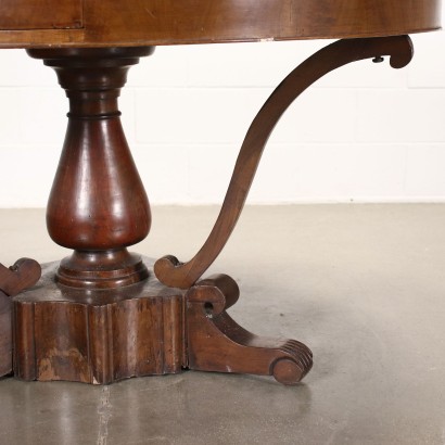 antiquariato, tavolo, antiquariato tavolo, tavolo antico, tavolo antico italiano, tavolo di antiquariato, tavolo neoclassica, tavolo del 800,Tavolo a Cestello Luigi Filippo