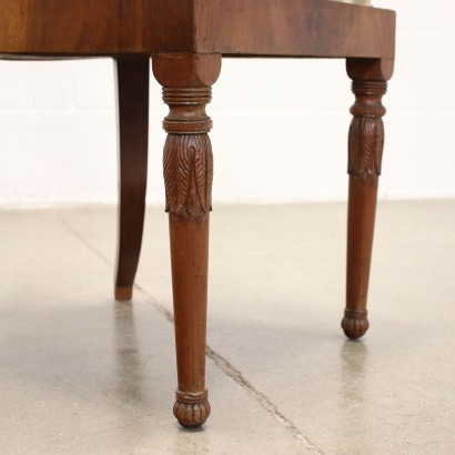 antiguo, silla, sillas antiguas, silla antigua, silla italiana antigua, silla antigua, silla neoclásica, silla del siglo XIX, Grupo de tres sillas imperio