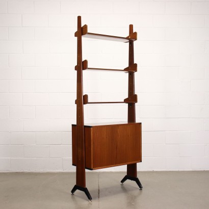 modernariato, modernariato di design, libreria, libreria modernariato, libreria di modernariato, libreria italiana, libreria vintage, libreria anni '60, libreria design anni 60,Libreria Anni 60