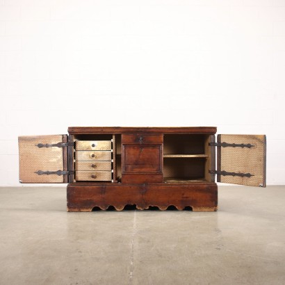 antiquariato, credenza, antiquariato credenza, credenza antica, credenza antica italiana, credenza di antiquariato, credenza neoclassica, credenza del 800,Cassapanca Trasformata in Credenza