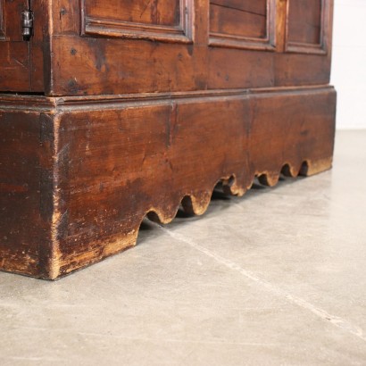 antiquariato, credenza, antiquariato credenza, credenza antica, credenza antica italiana, credenza di antiquariato, credenza neoclassica, credenza del 800,Cassapanca Trasformata in Credenza