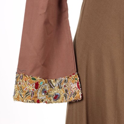 Langes Kleid Baumwolle - Italien Gr. 44