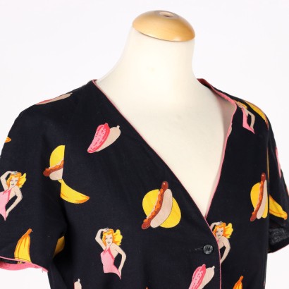 Abito Vintage Stile Pop Art