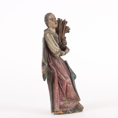 antiquariato, scultura, antiquariato scultura, scultura antica, scultura antica italiana, scultura di antiquariato, scultura neoclassico, scultura del 800,Statua Lignea Allegoria d'Estate