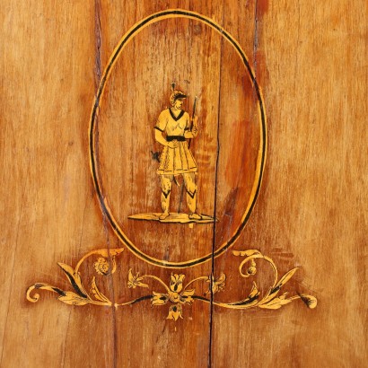 antiquariato, ribalta, antiquariato ribalte, ribalta antica, ribalta antica italiana, ribalta di antiquariato, ribalta neoclassica, ribalta del 800,Ribalta Intarsiata,Ribalta Intarsiata Famiglia Stramigioli