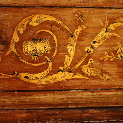 antiquariato, ribalta, antiquariato ribalte, ribalta antica, ribalta antica italiana, ribalta di antiquariato, ribalta neoclassica, ribalta del 800,Ribalta Intarsiata,Ribalta Intarsiata Famiglia Stramigioli
