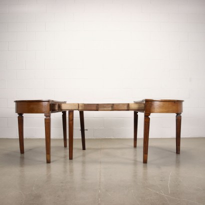 antiquariato, consolle, antiquariato consolle, consolle antica, consolle antica italiana, consolle di antiquariato, consolle neoclassica, consolle del 800,Coppia di Consolle Demi-Lune