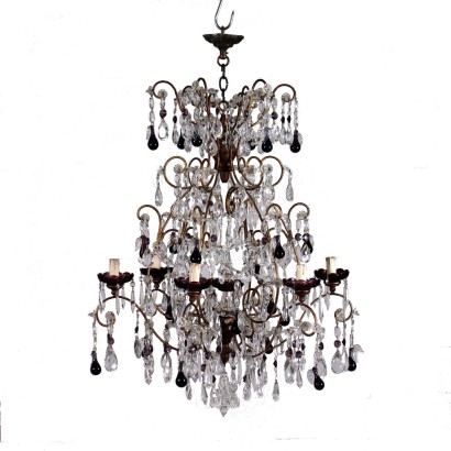 Kronleuchter Glas Italien XX Jhd