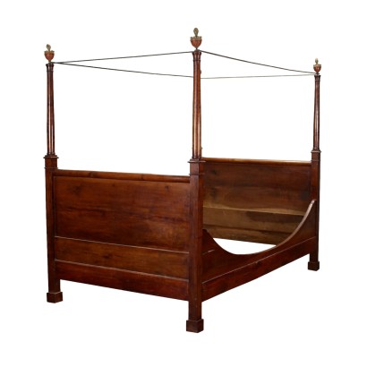 antiquariato, letto, antiquariato letti, letto antico, letto antico italiano, letto di antiquariato, letto neoclassico, letto del 800 - antiquariato, testata, antiquariato testate, testate antiche, testata antica italiana, testata di antiquariato, testata neoclassico, testata del 800,Letto Impero Piemontese