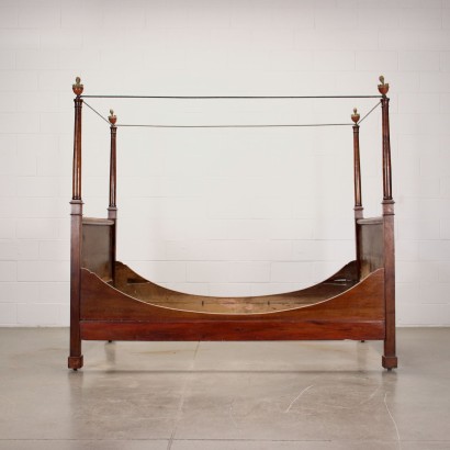 antiquariato, letto, antiquariato letti, letto antico, letto antico italiano, letto di antiquariato, letto neoclassico, letto del 800 - antiquariato, testata, antiquariato testate, testate antiche, testata antica italiana, testata di antiquariato, testata neoclassico, testata del 800,Letto Impero Piemontese