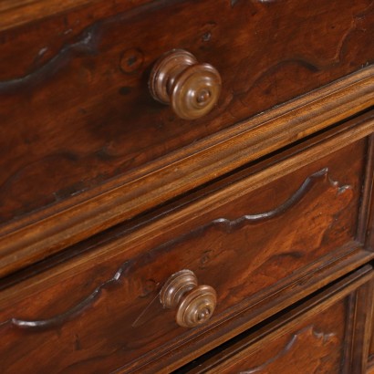 antiquariato, cassettone, antiquariato cassettone, cassettone antico, cassettone antico italiano, cassettone di antiquariato, cassettone neoclassica, cassettone del 800, comò, antiquariato comò, comò antico, comò antico italiano, comò di antiquariato, comò neoclassica, comò del 800,Canterano Lombardo Barocco in Noce