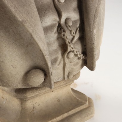 L. Crippa Marble Bust - Italy XIX Century