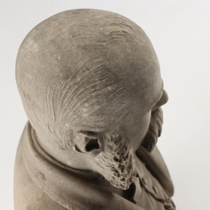 L. Crippa Marble Bust - Italy XIX Century