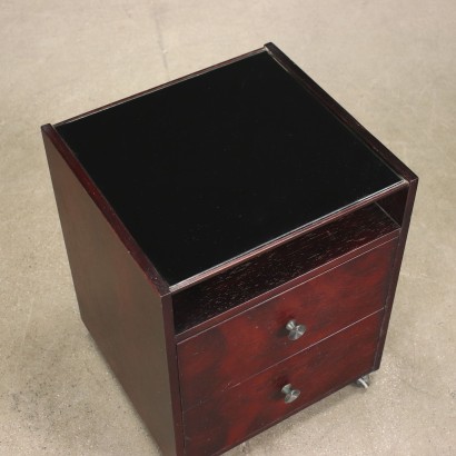 modernariato, modernariato di design, comodino, comodino modernariato, comodino di modernariato, comodino italiano, comodino vintage, comodino anni '60, comodino design anni 60,Comodino Carlo De Carli Anni 70,Carlo de Carli