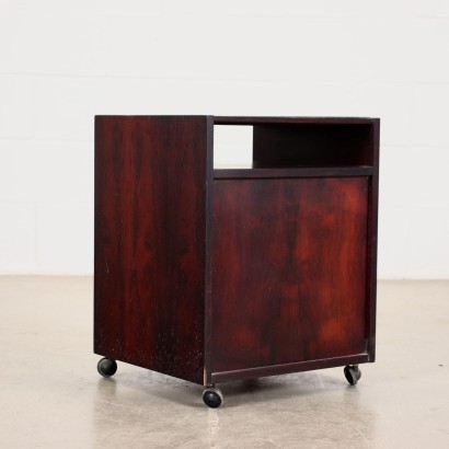 modernariato, modernariato di design, comodino, comodino modernariato, comodino di modernariato, comodino italiano, comodino vintage, comodino anni '60, comodino design anni 60,Comodino Carlo De Carli Anni 70,Carlo de Carli