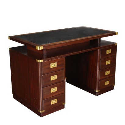 modernariato, modernariato di design, scrivania, scrivania modernariato, scrivania di modernariato, scrivania italiana, scrivania vintage, scrivania anni '60, scrivania design anni 60,Scrivania in stile Marina Anni 60