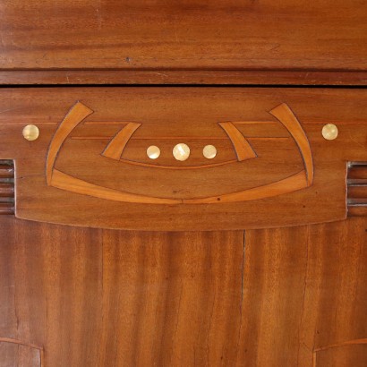 antiquariato, cassettone, antiquariato cassettone, cassettone antico, cassettone antico italiano, cassettone di antiquariato, cassettone neoclassica, cassettone del 800, comò, antiquariato comò, comò antico, comò antico italiano, comò di antiquariato, comò neoclassica, comò del 800,Cassettiera Liberty “Fabbriche Riuni