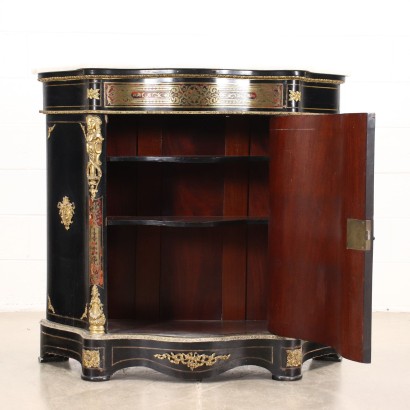 antiquariato, credenza, antiquariato credenza, credenza antica, credenza antica italiana, credenza di antiquariato, credenza neoclassica, credenza del 800,Credenza Napoleone III Intarsiata Boulle