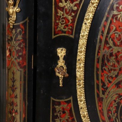 antiquariato, credenza, antiquariato credenza, credenza antica, credenza antica italiana, credenza di antiquariato, credenza neoclassica, credenza del 800,Credenza Napoleone III Intarsiata Boulle