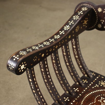 antiquariato, sedia, antiquariato sedie, sedia antica, sedia antica italiana, sedia di antiquariato, sedia neoclassica, sedia del 800,Sedia Modello Savonarola Ambito Adriano