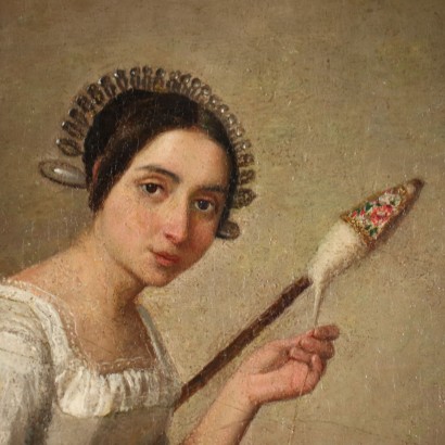 La filatrice,La filatrice