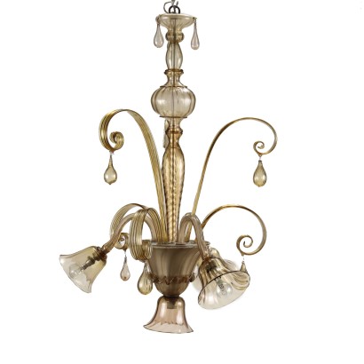 Lustre Murano Verre Italie XX Siècle
