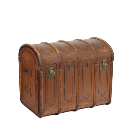 baule vintage, vintage '900, vintage '800, baule antico, baule collezione,Baule Cassettiera Vintage