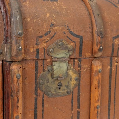 baule vintage, vintage '900, vintage '800, baule antico, baule collezione,Baule Cassettiera Vintage