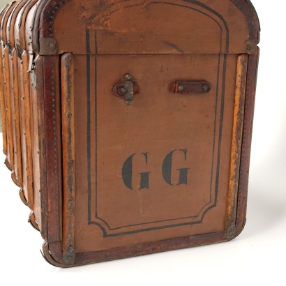 baule vintage, vintage '900, vintage '800, baule antico, baule collezione,Baule Cassettiera Vintage