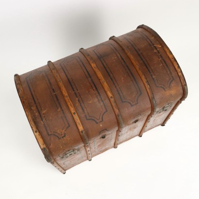 baule vintage, vintage '900, vintage '800, baule antico, baule collezione,Baule Cassettiera Vintage