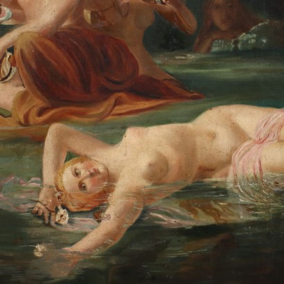 Ninfas en la fuente