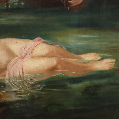 Ninfas en la fuente