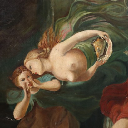 Ninfas en la fuente