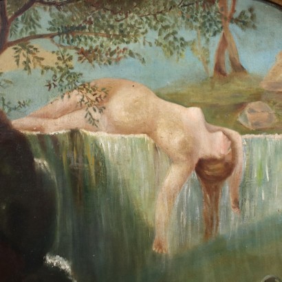 Ninfas en la fuente
