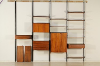 moderne Antiquitäten, Möbel, Bibliothek Möbel 60 Jahre 60 Jahre, 60 Jahre, moderne, 60 Jahre, Bibliothek