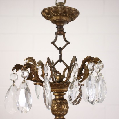 Lustre Bronze Italie XX Siècle