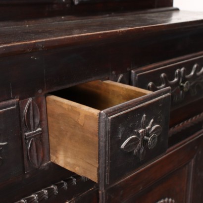 Buffet Noyer Italie XVIII Siècle