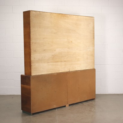 Bookcase Walnut Italy 1940s