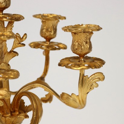 antiquariato, orologio, antiquariato orologio, orologio antico, orologio antico italiano, orologio di antiquariato, orologio neoclassico, orologio del 800, orologio a pendolo, orologio da parete,Trittico Orologio in Bronzo G. Raglia