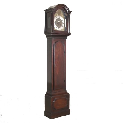 antike, Standuhr, antike Standuhr, antike Standuhr, antike italienische Standuhr, antike Standuhr, neoklassizistische Standuhr, Standuhr aus dem 19. Jahrhundert, englische Standuhr