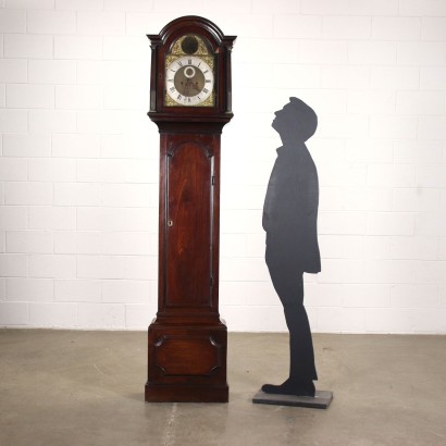 antike, Standuhr, antike Standuhr, antike Standuhr, antike italienische Standuhr, antike Standuhr, neoklassizistische Standuhr, Standuhr aus dem 19. Jahrhundert, englische Standuhr