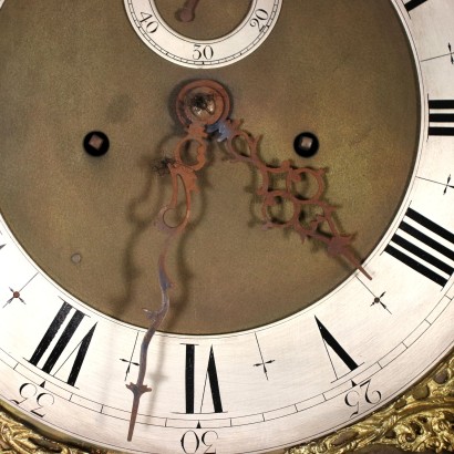 antike, Standuhr, antike Standuhr, antike Standuhr, antike italienische Standuhr, antike Standuhr, neoklassizistische Standuhr, Standuhr aus dem 19. Jahrhundert, englische Standuhr