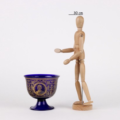 Coupe de Mariage Verre Italie XIX-XX Siècle