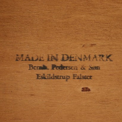 Buffet Bernhard Pedersen E Son Teck Danemark Années 1960