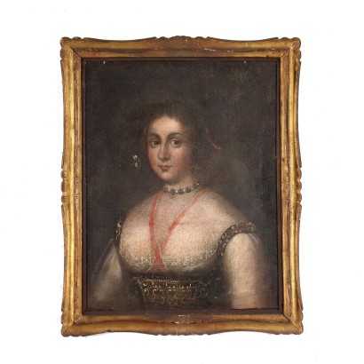 Portrait féminin du XVIIe siècle