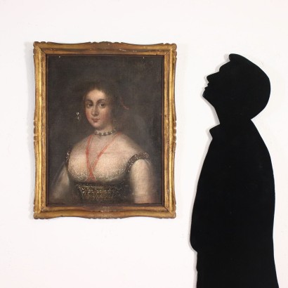 Portrait féminin du XVIIe siècle
