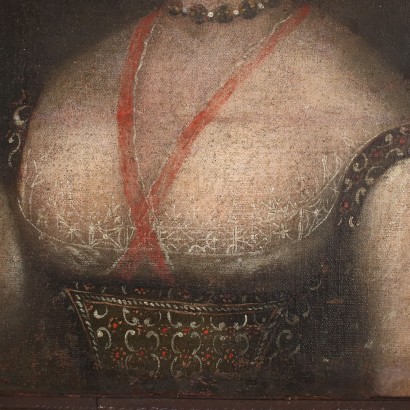 Portrait féminin du XVIIe siècle