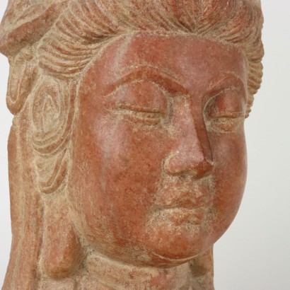 antiquariato, scultura, antiquariato scultura, scultura antica, scultura antica italiana, scultura di antiquariato, scultura neoclassico, scultura del 800,Testa di Buddha in Marmo